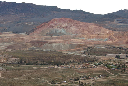 Andacollo, Mina Carmen, en 2008.