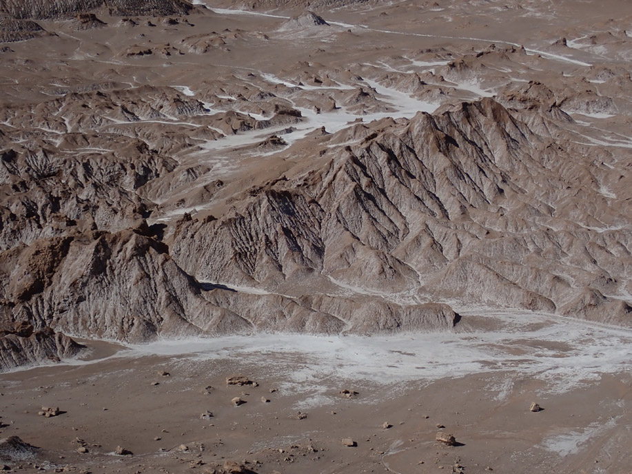 Valle de la Luna desde el Mirador de Kari, detalle de la anterior.