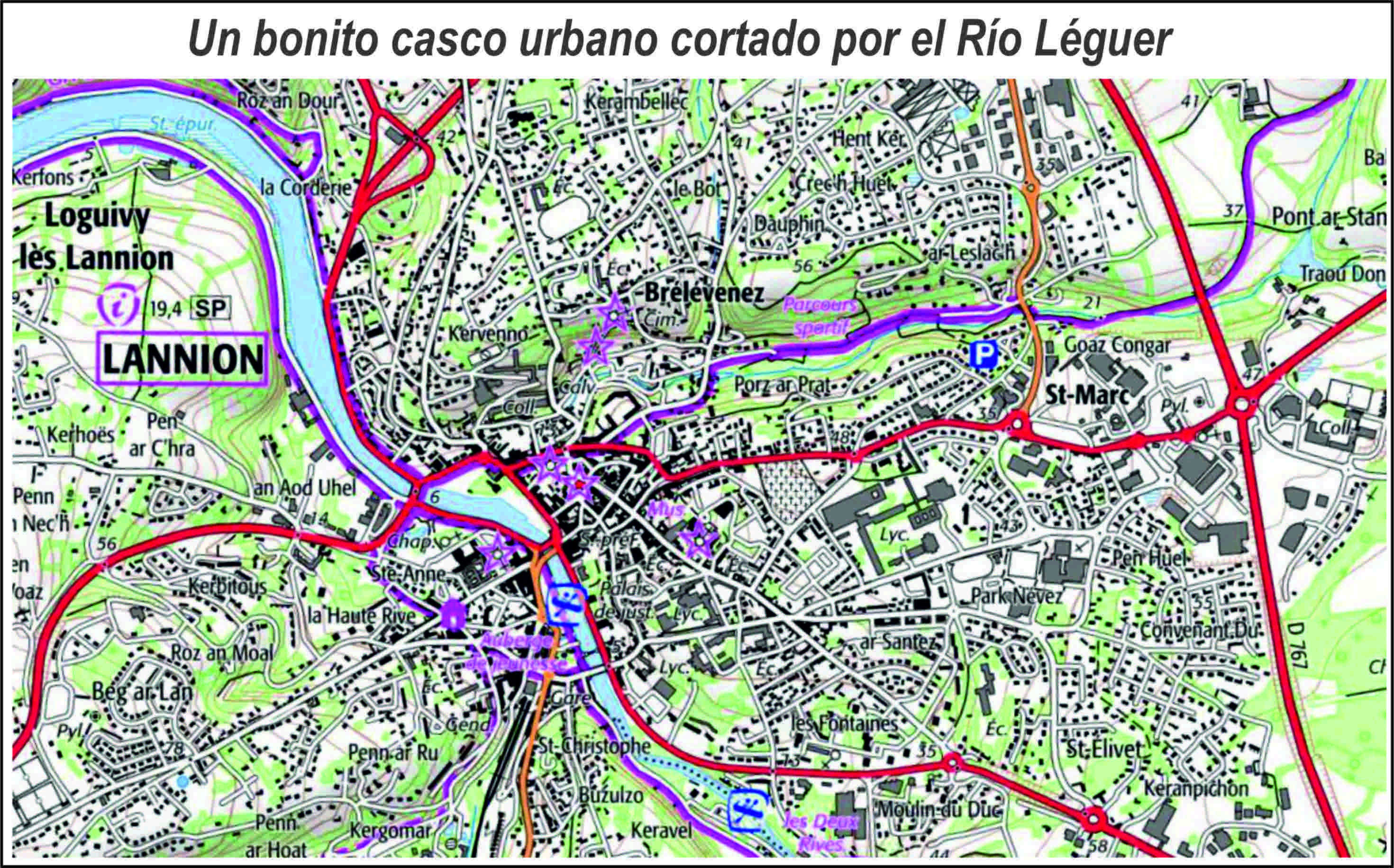 Plano de la ciudad.