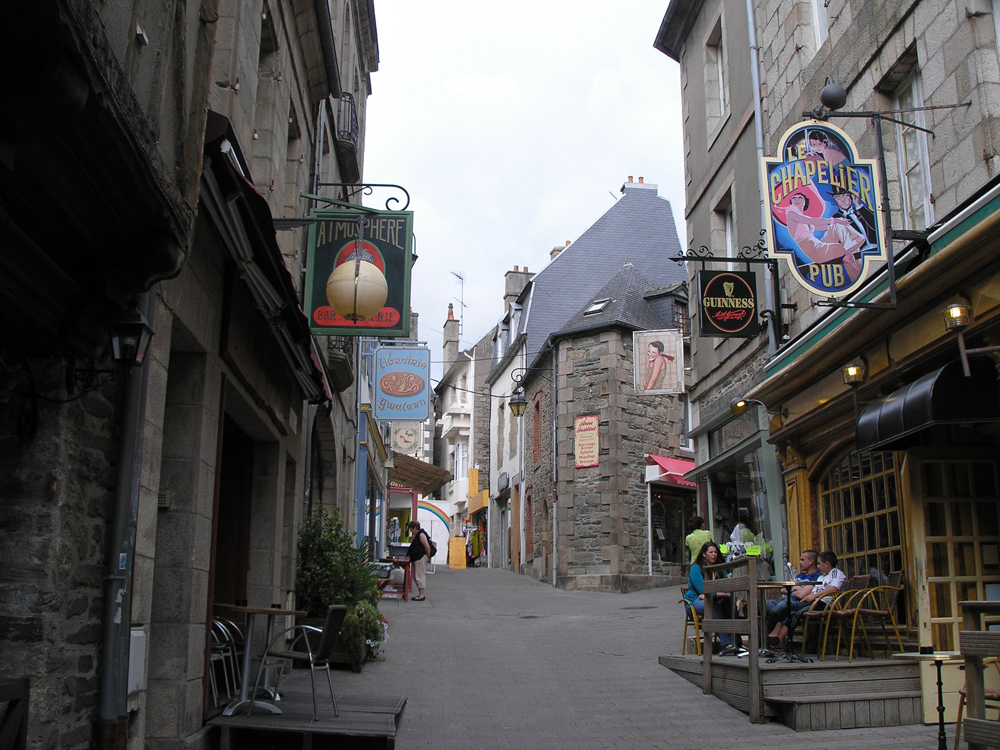 Una típica calle.